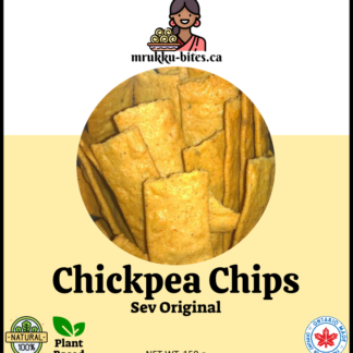 Chickpea Chips Sev Original front label
